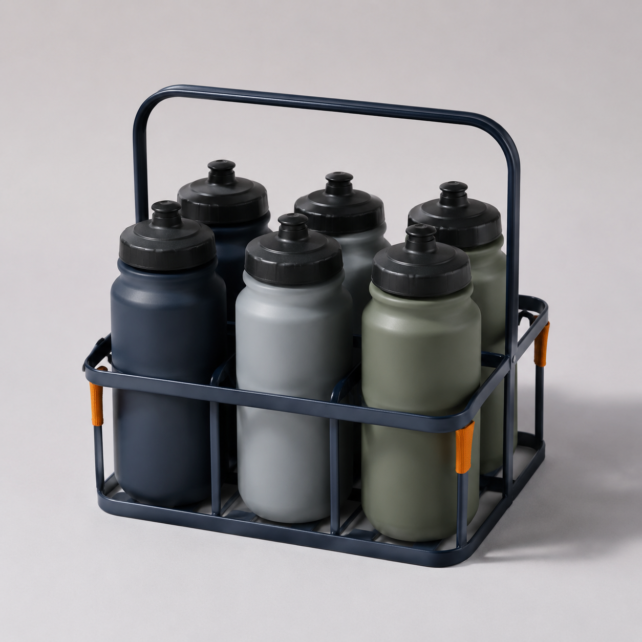 Bottle Carrier — Six-bottle pitch-side rack